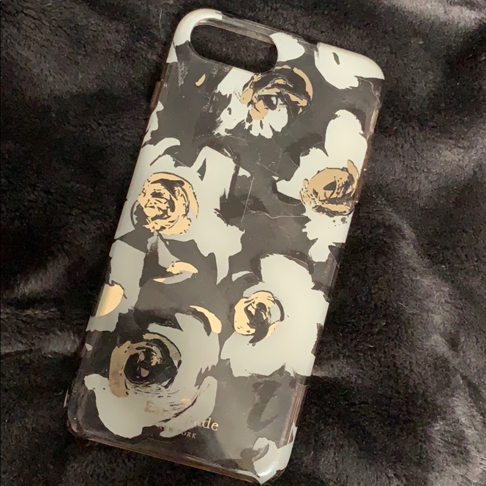 Kate spade iPhone 7 Plus I phone 8 Plus case used